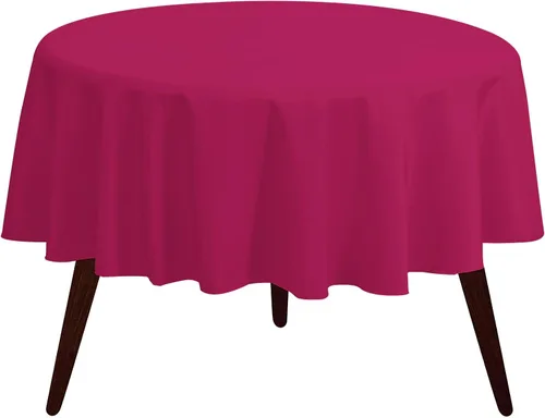 Vista 16 de Pomp - Mantel premium de poliéster con estampado abstracto de 52 x 52 pulgadas cuadradas Tela de fácil cuidado, resistente a arrugas y manchas
