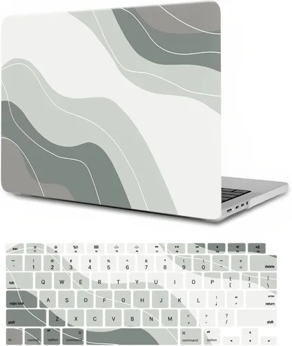 Vista 11 de Funda rígida compatible con la nueva versión MacBook Air de 15 pulgadas modelo A2941 lanzamiento 2023 con M2 y pantalla Liquid Retina, carcasa