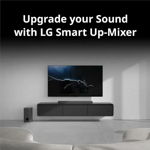 Vista 7 de LG Barra de sonido de alta resolución S77S de 3.1.3 canales con Dolby Atmos® y Wow Orchestra