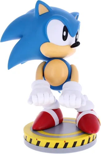Vista 8 de Exquisito juego soporte deslizante para teléfono Sonic y soporte para controlador - Sonic The Hedgehog - Figura con licencia oficial, Cable Guys