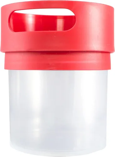 Vista 8 de Munchie Mug Taza de aperitivos a prueba de derrames, negro, tarro de 12 onzas, fabricado en los Estados Unidos