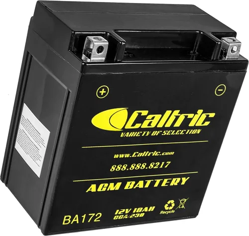 Vista 5 de Caltric Agm - Batería compatible con Kawasaki Vn1500 Vn-1500 Vulcan 1500 Classic 1996 1999-2008
