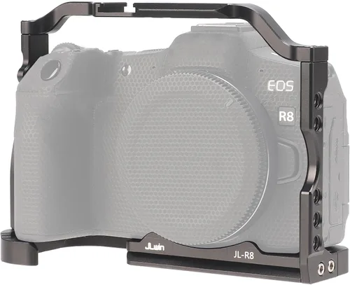 Vista 10 de Fotga Estabilizador de jaula de cámara con mango superior para Sony ZV-E1 sin espejo DSLR cámara video filmmaking, compatible con abrazadera Arca
