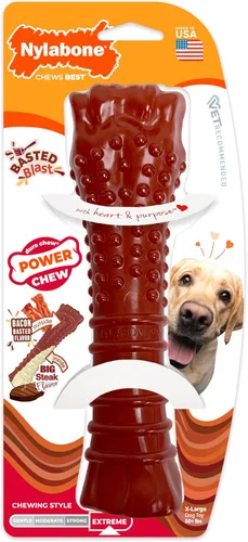 Vista 25 de Nylabone Power Chew Basted Blast - Juguetes masticables para perros
