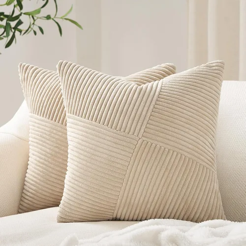 Vista 15 de Topfinel Juego de 2 fundas de almohada decorativas negras de 16 x 16 pulgadas para sofá, cama, decoración rústica estilo bohemio para el hogar