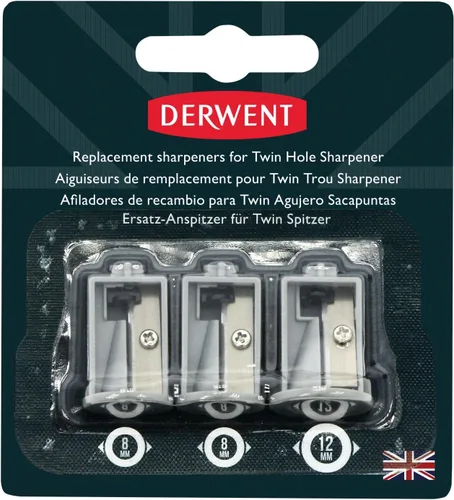 Vista 8 de Derwent Super Point Mini Sacapuntas Manual (2302000)