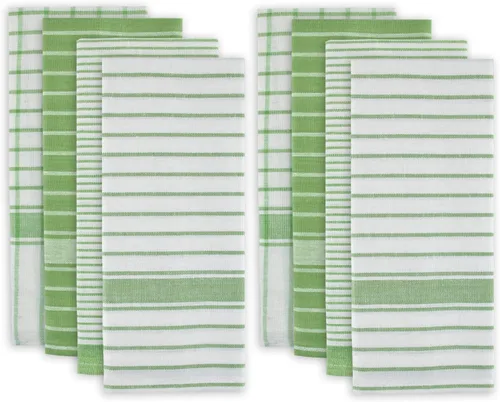 Vista 14 de DII Everyday Basic Collection - Juego de toallas de cocina tejidas, 20 x 28 pulgadas, aguamarina, 8 piezas