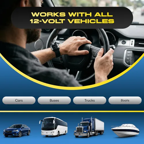 Vista 4 de Wolo (417) largo cuernos Big Rig – 12 Volt, bajo y sonido de alta tono