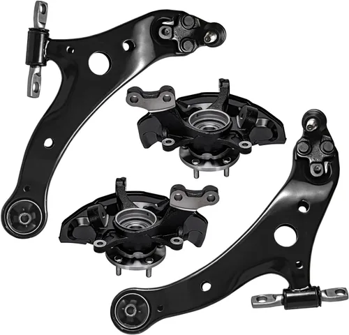 Vista 80 de Detroit Axle - Kit de brazos de control delantero para Acura 2004-2008 TSX 2003-2007 Honda Accord, 2 ensamblajes de brazos de control inferiores 2
