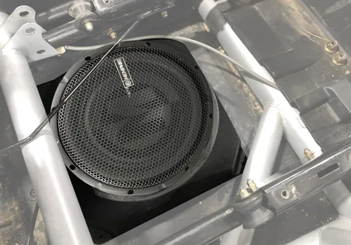 Vista 3 de Can am Maverick x3 subwoofer de 10 pulgadas subwoofer debajo del asiento caja impermeable x3