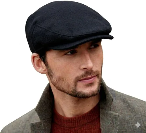 Vista 9 de Irish Newsboy - Gorra plana para hombre, hecha en Irlanda, 100% lana irlandesa