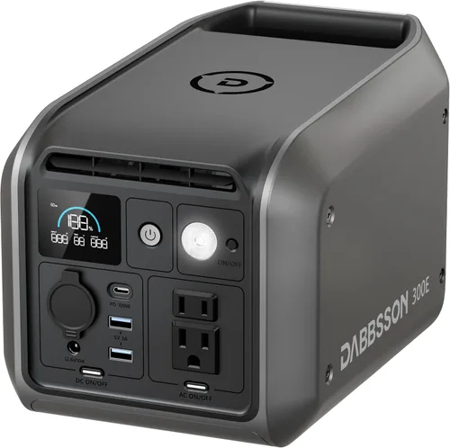 Vista 14 de DABBSSON - Estación de energía portátil de 2048 Wh, LiFePO4 semi-sólido seguro, potencia de aumento de 3300 W, salida de CA de 2200 W ×6, 41 lb