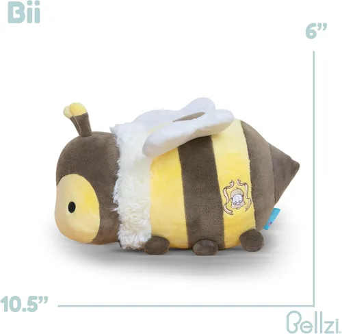 Vista 2 de Bellzi Bee - Lindo juguete de peluche - Adorable juguete de abeja suave peluche y regalos - Regalo perfecto para todas las edades - Bii