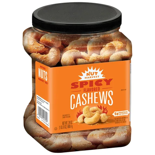 Vista 10 de Nut Harvest - Almendras espolvoreadas con cacao, bote de 36 onzas