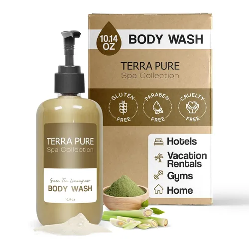Vista 12 de Terra Pure Acondicionador Colección Spa Servicios del hotel en botella con bomba 10.14 oz. / 10.1 fl oz (botella individual)