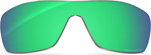 Vista 2 de Tintart Lentes de repuesto de rendimiento compatibles con Oakley Batwolf OO9101 polarizado grabado