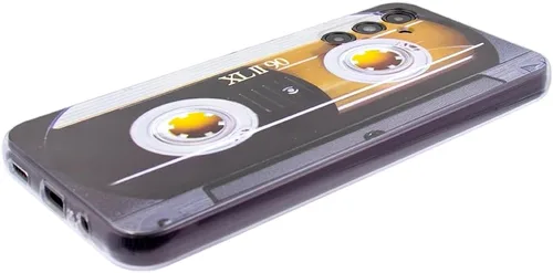 Vista 5 de Compatible con Samsung Galaxy A14, funda delgada de doble casete retro a prueba de golpes, suave, funda protectora para Samsung Galaxy A14