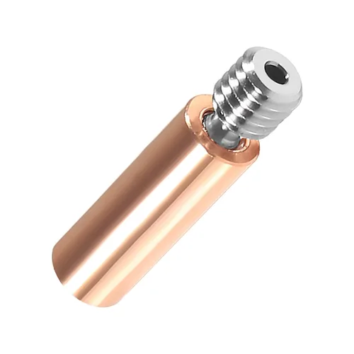 Vista 7 de 5 piezas CR10 bimetálico Heatbreak, actualización suave todo metal bimetálico cobre titanio Heatbreak garganta alta temperatura para Creality 3D