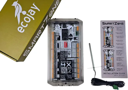 Vista 7 de Juego de controlador de 4 zonas con sensor de temporizador SmartZone-4X Control, repuesto universal para Honeywell, paneles de zonación, truezone
