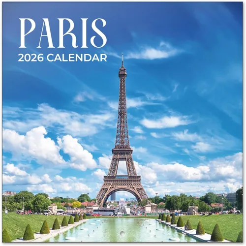 Vista 20 de Calendario de pared de arte 2026, 12 x 12 pulgadas, sin plástico y certificado FSC® – Comienza la semana el domingo Calendario de agenda familiar