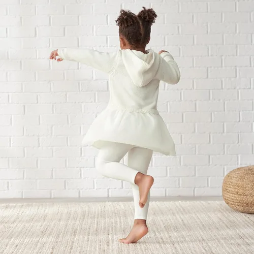 Vista 4 de Gerber Vestido tipo suéter para bebé niña con falda de tul