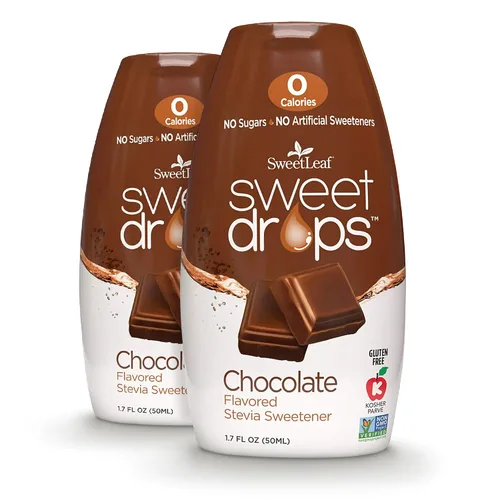 Vista 24 de SweetLeaf Sweet Drops - Edulcorante líquido de stevia saborizado, extracto de stevia, cero calorías, sin gluten, apto para dieta cetogénica, sin