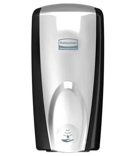 Vista 2 de Technical Concepts n.° 750411 dispensador de espuma automático para montaje de pared, 1100 ml, negro/cromado, 5.25" de largo x 5.18" de ancho x Cromo