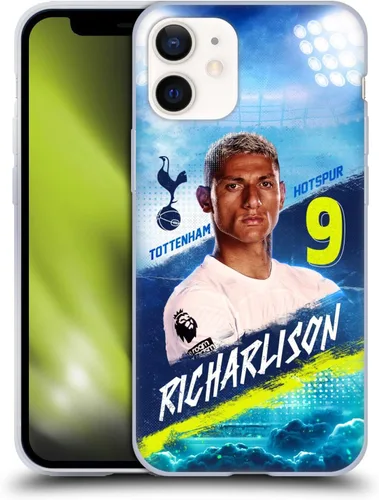 Vista 55 de Head Case Designs Officially Licensed Tottenham Hotspur F.C. Cristian Romero 2023/24 First Team Gel Case [Military Grade] Compatible with Apple