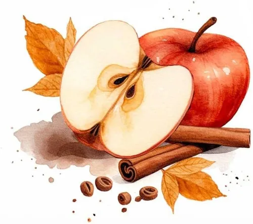 Vista 5 de Aceite aromático de manzana y canela, mezcla navideña 100% puro y natural, orgánico, sin diluir para aromaterapia y difusores (0.33 oz - 32.8 ft)