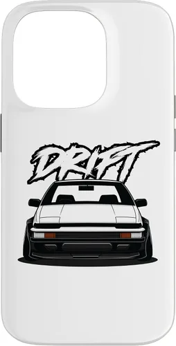Vista 17 de iPhone 12 Pro Max JDM Drift Anime Manga Car Hachiroku, una funda de carreras para autos de postura 86