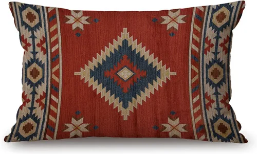 Vista 17 de Solekla Fundas de almohada con puntos dálmatas de 12 x 20 pulgadas, funda de almohada lumbar decorativa para el hogar, funda de cojín de lino