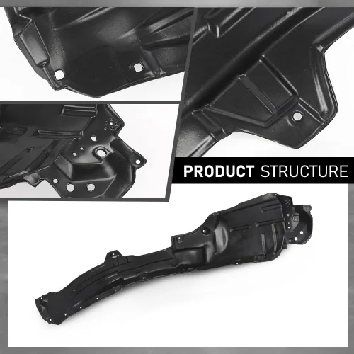 Vista 6 de GRAND ORANGE Forro interior delantero izquierdo y derecho, 1 par compatible con Toyota RAV4 2013-2018 538760R060, 538750R060, TO1248171, TO1249171