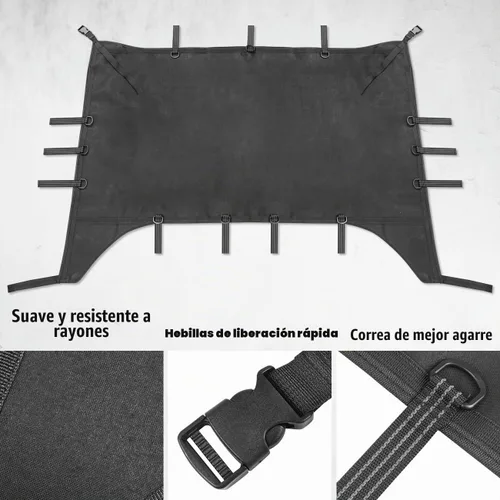 Vista 5 de MFC Cubierta de lona suave compatible con UTV Can-Am Maverick X3 2017-2024 2 puertas techo suave parasol