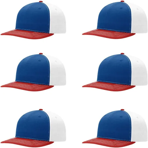 Vista 88 de Richardson 312 Gorra de béisbol ajustable con correa trasera de sarga Paquetes a granel disponibles - Talla única