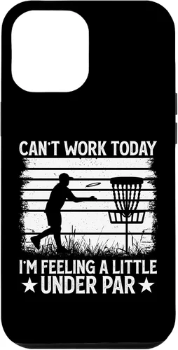 Vista 6 de iPhone X/XS Can't Work Today I'm Feeling A Little Under Par - Disc Golf Case