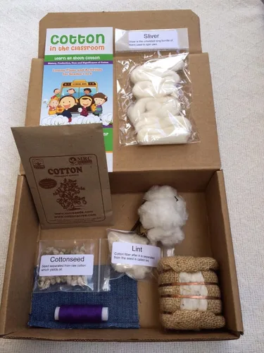 Vista 2 de CottonAcres Kit educativo de algodón para los grados 1 a 8
