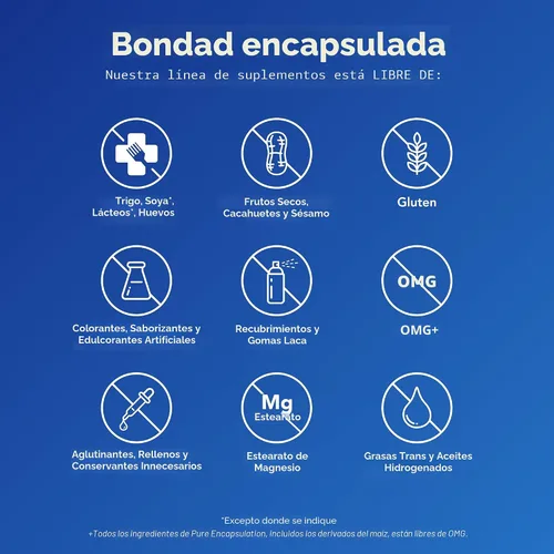 Vista 5 de Pure Encapsulations L-Glutamina 500 mg - Suplemento para apoyo inmunológico y digestivo, salud intestinal y revestimiento, metabolismo y apoyo