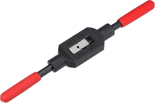 Vista 9 de uxcell Mango de llave de grifo ajustable para roscas métricas M13-M33 de 1/2"-1-5/16" (UNC/UNF), soporte de rosca, herramienta de roscado manual