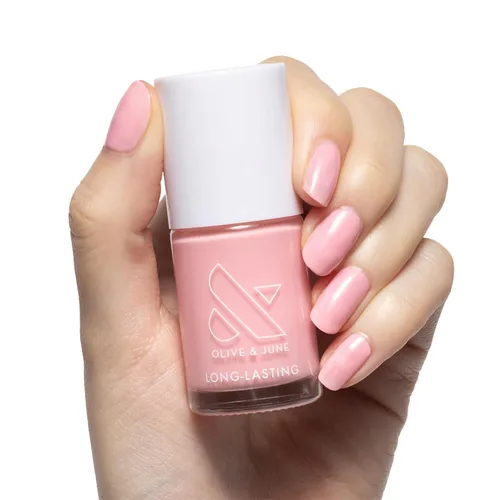 Vista 24 de Olive & June - Esmalte de uñas de larga duración, acabado voluminoso similar al gel, no necesita lámpara, dura hasta 10 días, sin 15 ingredientes Aw.