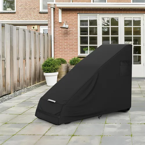 Vista 7 de AKEfit 1 funda para silla de gravedad cero, impermeable, plegable, para exteriores, con bolsa de almacenamiento, resistente a los rayos UV y al