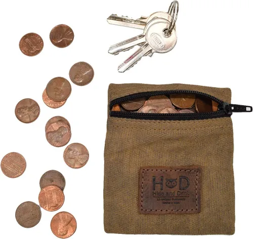 Vista 24 de Hide & Drink, Bolsa de condón de lona encerada resistente al agua, bolsa de bolsillo con tecnología Change Valuables, regalo clásico para socios