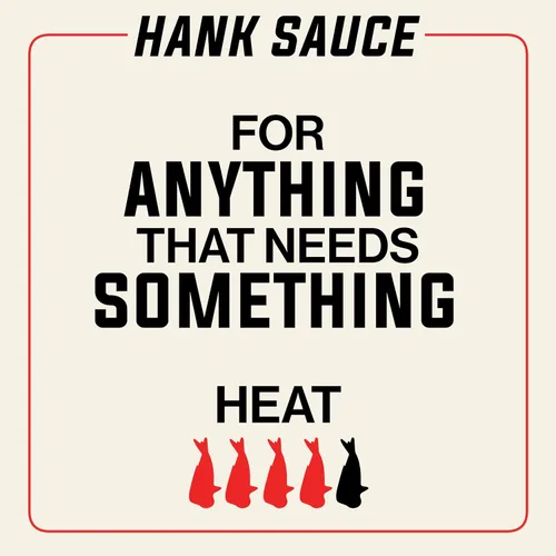 Vista 3 de Salsa picante Hank Sauce, salsa de pimiento picante versátil, salsa picante suave y con sabor único, salsa multiusos