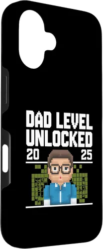 Vista 3 de iPhone 16 Dad Level Unlocked 2025 First Time Soon To Be Gamer Daddy Case
