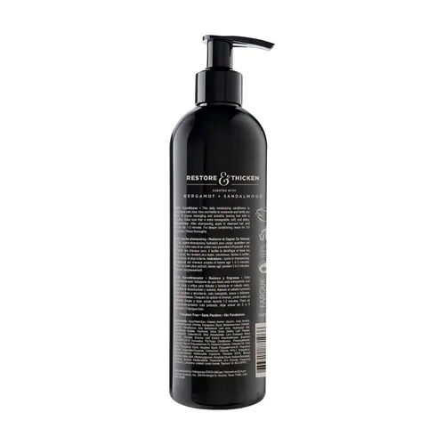 Vista 2 de CHI Pour Homme Acondicionador hidratante diario para hombres, desenredante de cabello sin sulfato con aloe vera, ortiga y redensyl para cabello