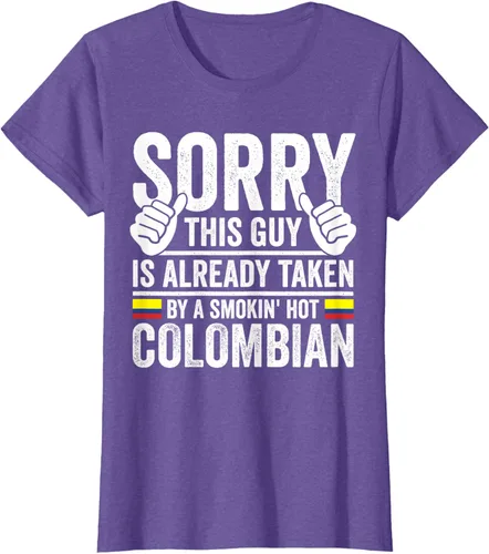 Vista 21 de Camiseta divertida de Colombia Heritage para hombre
