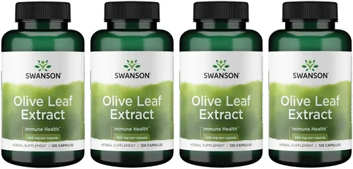 Vista 8 de Swanson Extracto de hoja de olivo Suplemento de salud inmune y cardiovascular para adultos que buscan apoyo inmunológico durante todo el año - 20%
