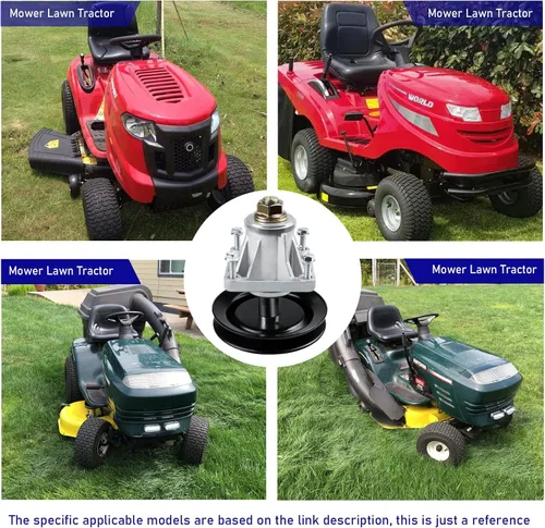 Vista 7 de Youxmoto LT1022 Conjunto de husillo de cubierta apto para Cub Cadet de 46 pulgadas LT1045 LT1046 con cubiertas modelo 618-04123B solamente