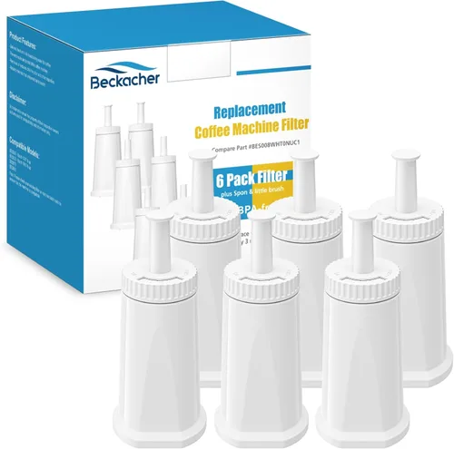 Vista 8 de Paquete de 4 filtros de agua Breville, compatibles con Breville BES880 Barista Touch, BES990 BES980 Oracle Touch y BES878 BES920 Bambino ClaroSwiss
