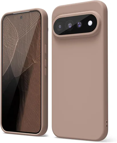 Vista 76 de oakxco para Google Pixel 6A Funda de teléfono de silicona líquida, diseño estético lindo y delgado para mujer y niña, cubierta de gel suave, lisa