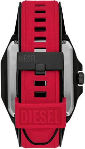 Vista 4 de Diesel Mens Flayed Automatic Stainless Steel Mechanical Skeleton Dial Watch